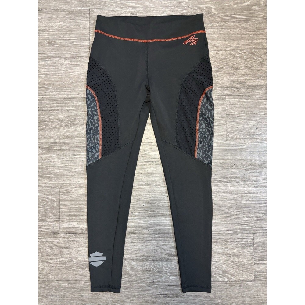 Harley Davidson Women’s Performance Activewear Legging Black Size Medium